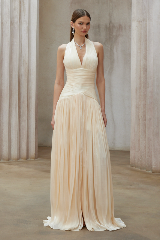 Seraphe Neutral Maxi Dress