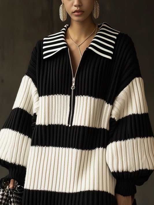 Noir Line Knit